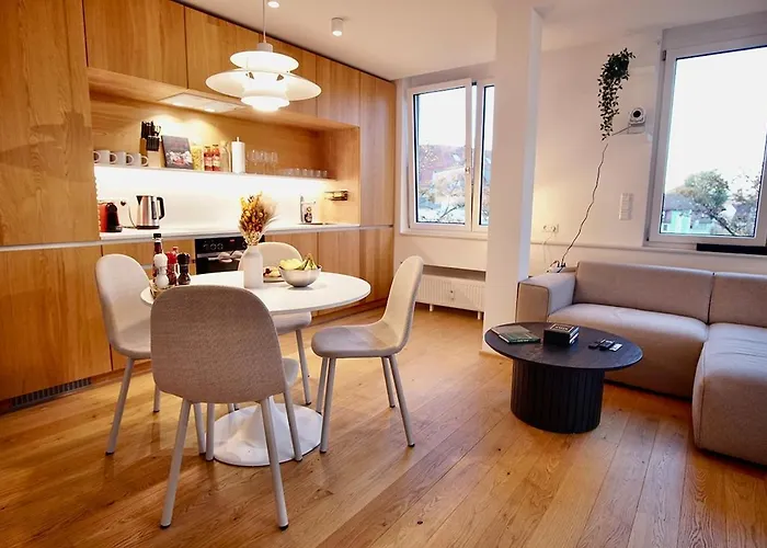 2,5 Zi Design Near Porsche Museum With Beamer, Netflix, Ps5 * Stuttgart