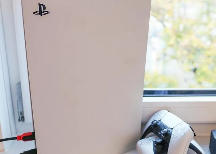 2,5 Zi Design Near Porsche Museum With Beamer, Netflix, Ps5 *